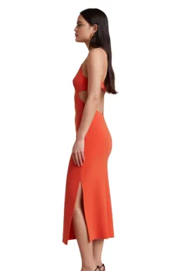 Bec & Bridge Ella Midi Dress Flame Size 8 for rent on The Volte - image 4