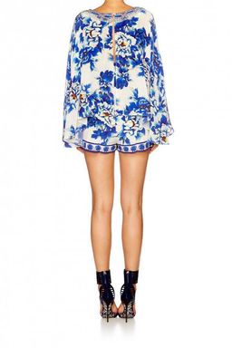 Camilla Ring Of Roses Playsuit for rent on The Volte - image 5