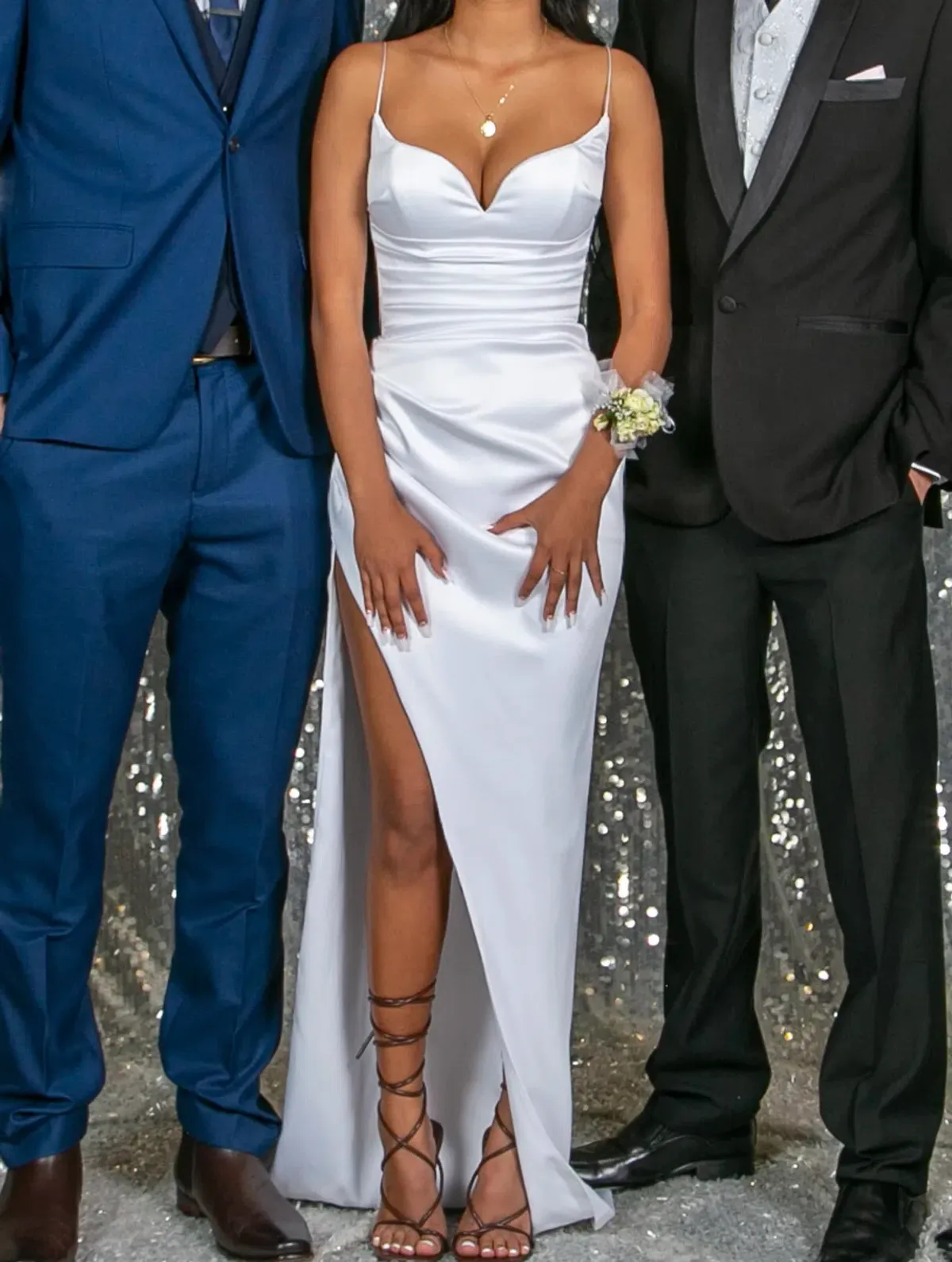 Lia Stublla Paris Gown White Size 6 - Image 1