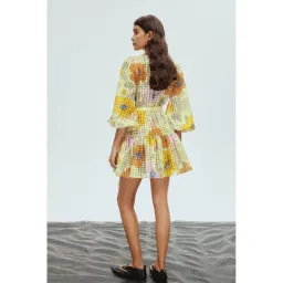 Alemais Agalia Mini Dress Floral Size 6 for rent on The Volte - image 3