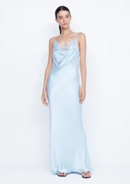 Bec & Bridge Arabella Backless Dress Dolphin Blue Size 6 for rent on The Volte - image 1