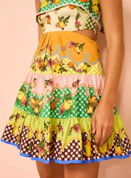 Alemais Lemonis Cut Out Mini Dress Multi Size 10 for rent on The Volte - image 6