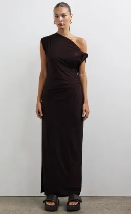 Camilla and Marc Annalise Dress Chocolate Brown Size 10 for rent on The Volte - image 6