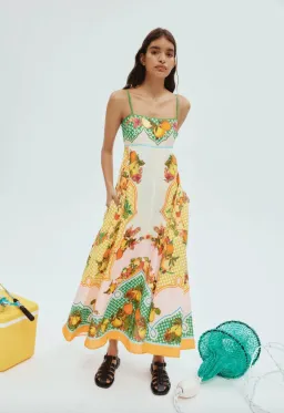 Alemais Lemonis Sundress Multi Size 16 for rent on The Volte - image 4