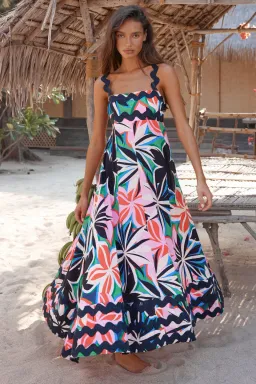 Mister Zimi Vivi Dress in Paradise Size 10 for rent on The Volte - image 1