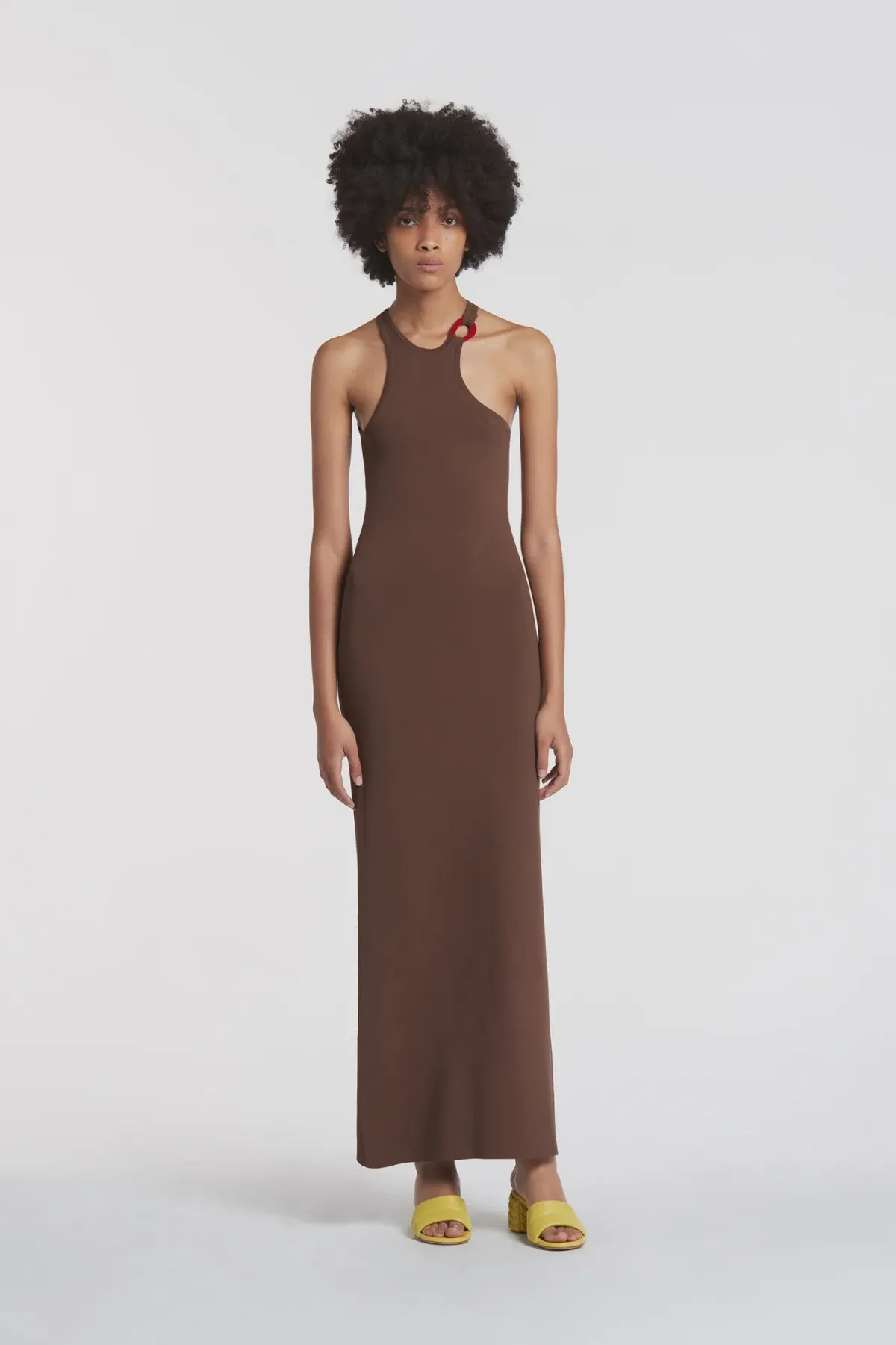 Sir The Label Aude Open Back Dress Brown Size 0 (AU 6) - Image 1
