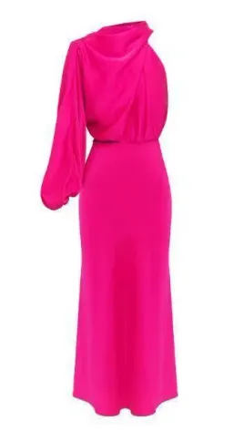 Sheike Olivia Maxi Dress Fuchsia Size 10 for rent on The Volte - image 3