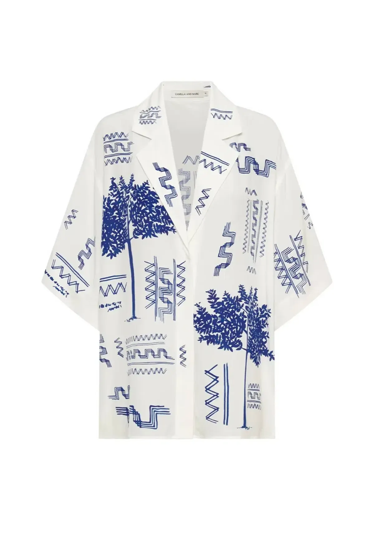 Camilla and Marc Cassia Shirt AU 8 and Pant AU 10 in Blue - Image 6