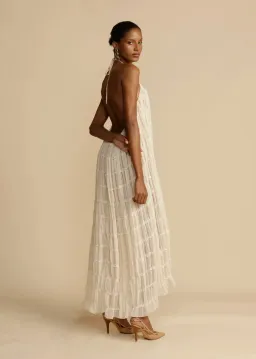 Arcina Ori Juliette Top and Skirt Cream Size S / AU 6-8 for rent on The Volte - image 7