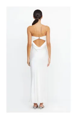 Bec & Bridge Moon Dance Strapless Dress Ivory Size 8 for rent on The Volte - image 2