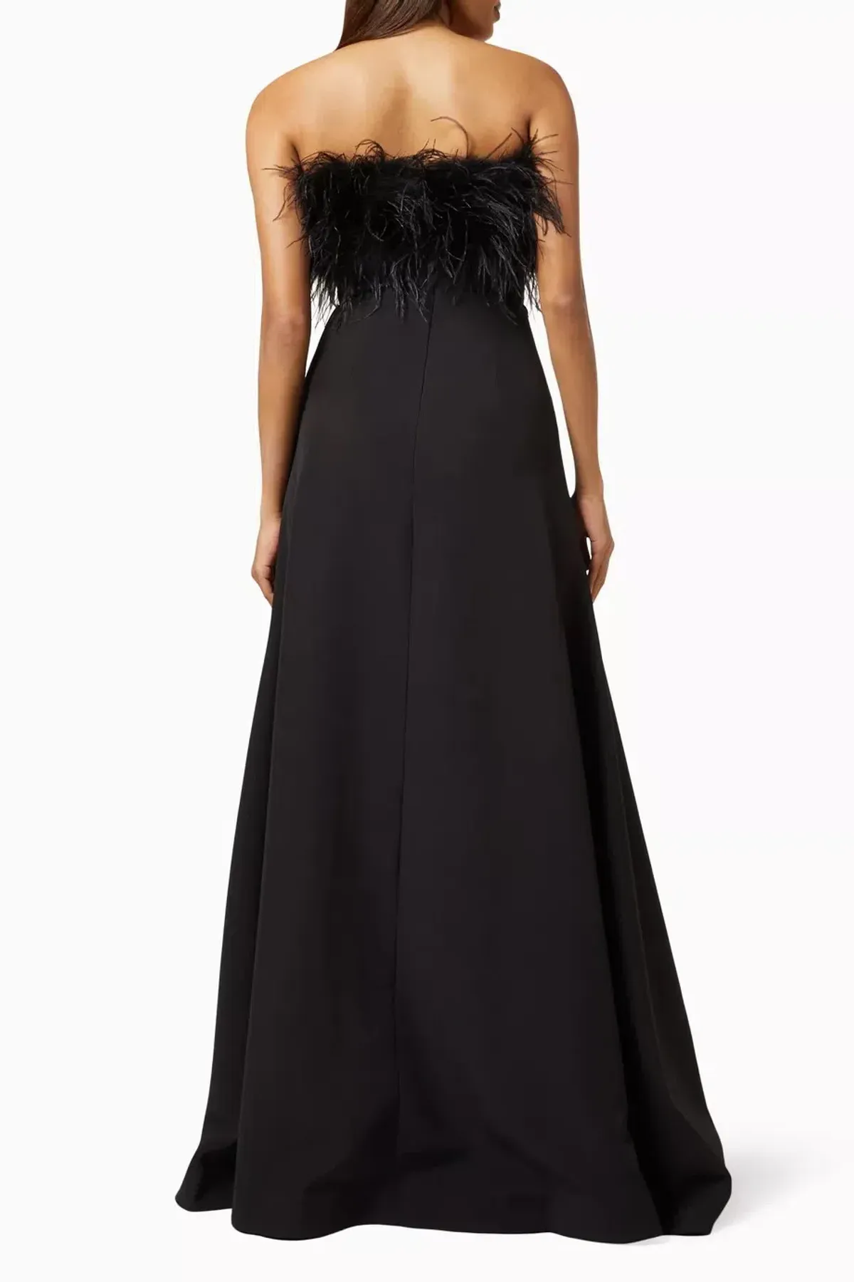 Rachel Gilbert Linc Gown Black Size 6 - Image 3