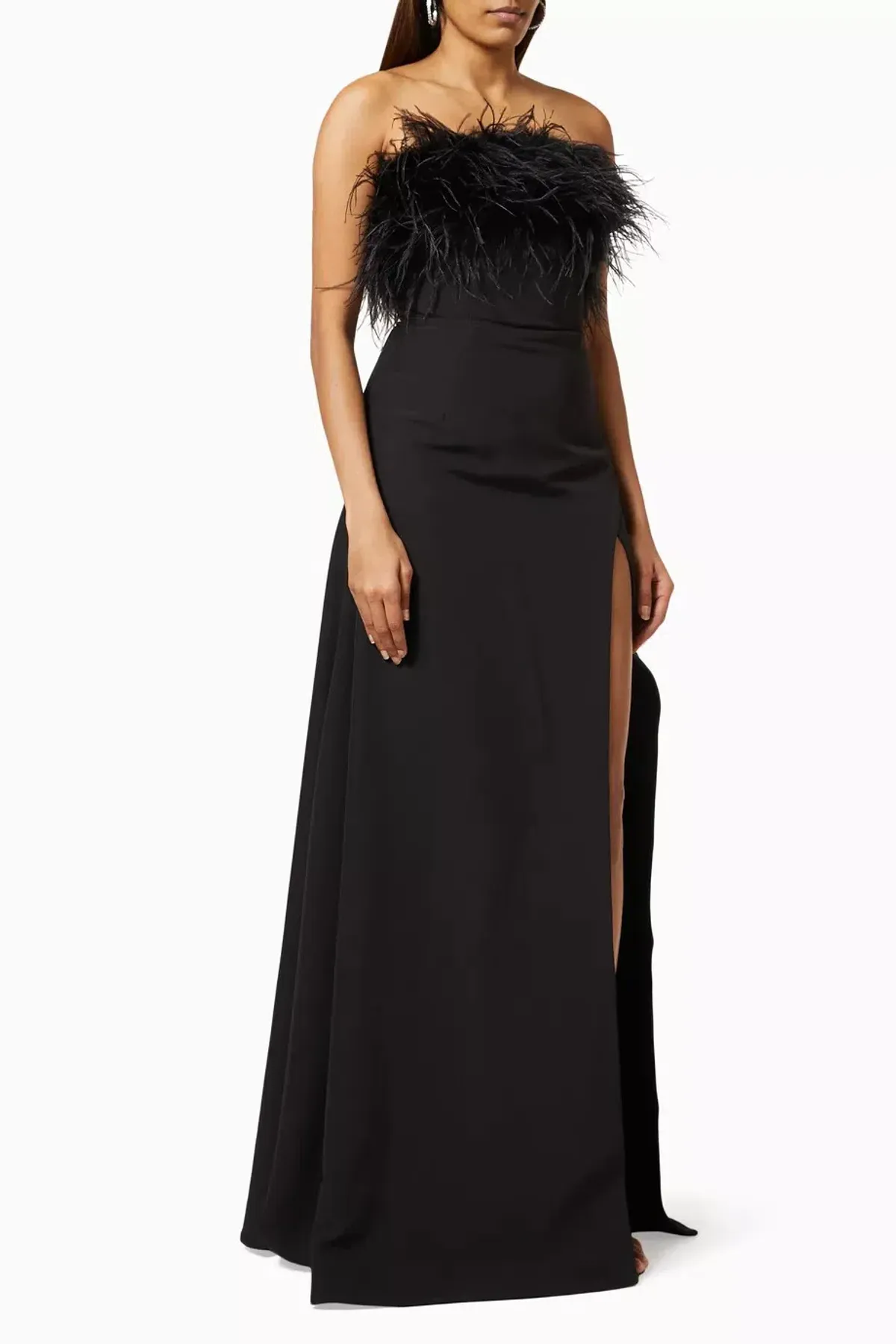 Rachel Gilbert Linc Gown Black Size 6 - Image 2