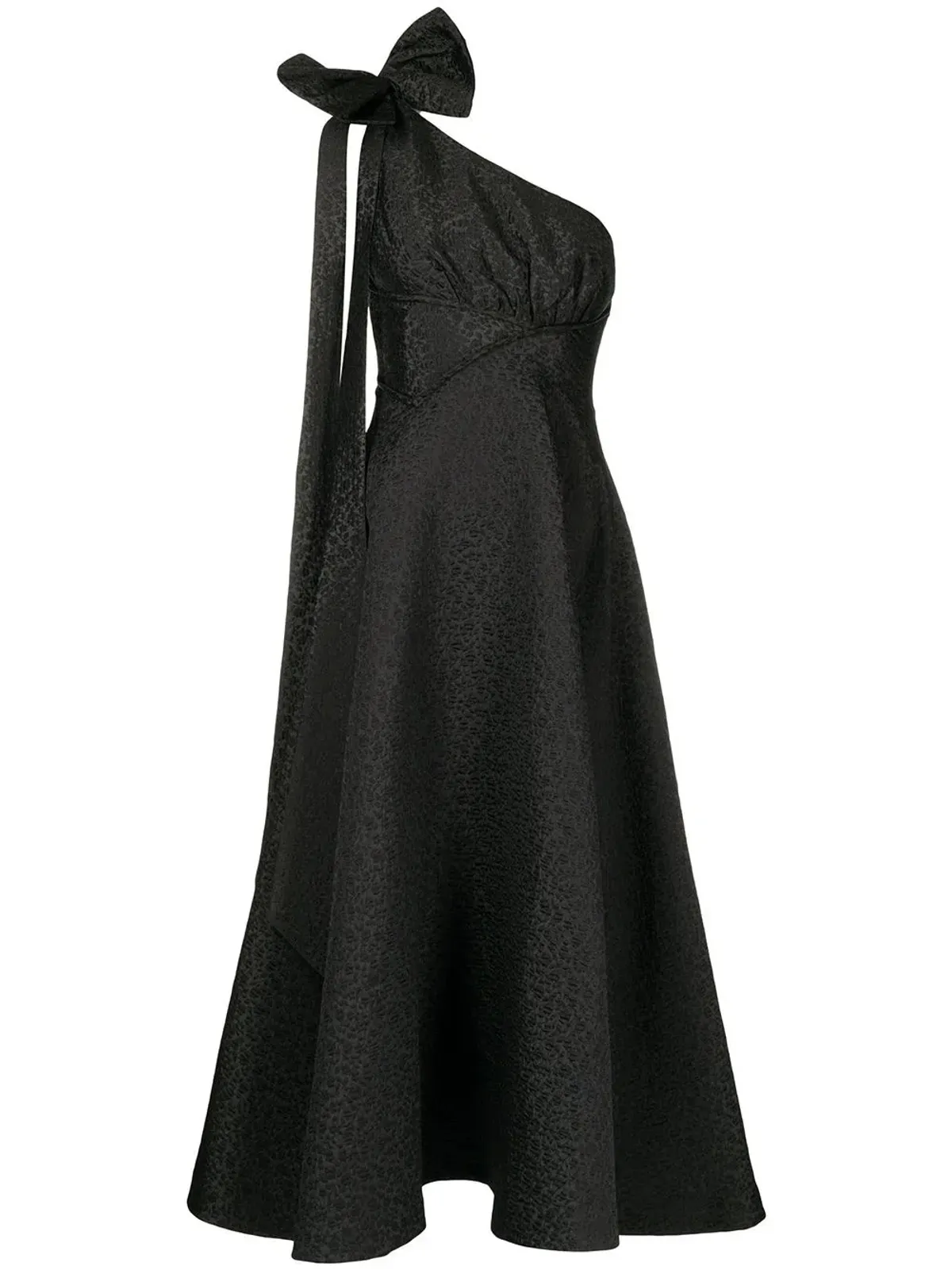 Rachel Gilbert Malea Midi Dress Black Size 8 - Image 4