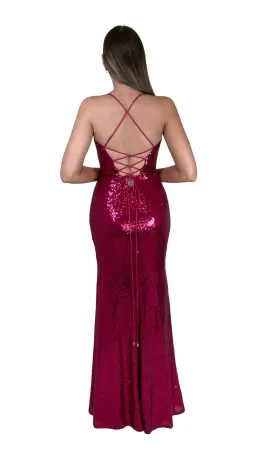 Bariano Alexandrite Maxi Dress Pink Size 8 for rent on The Volte - image 3