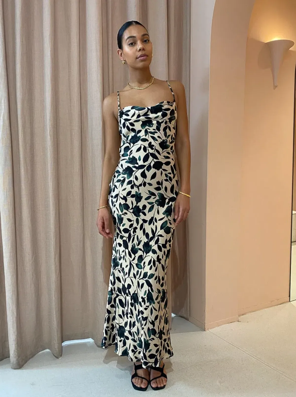 Bec & Bridge Vine Maxi Dress in Print Size XS / AU 6 - Image 1