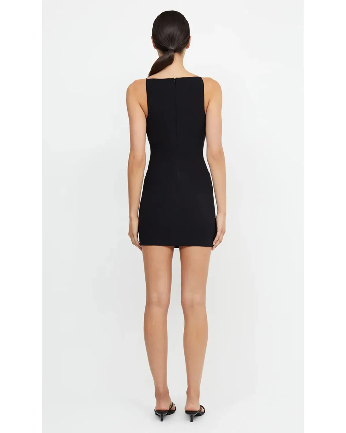 Bec & Bridge Clover Mini Dress Black Size AU 8  - Image 3