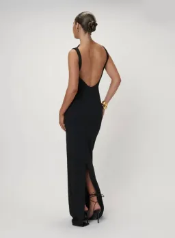 Effie Kats Verona Gown Black Size XS/ AU 6 for rent on The Volte - image 2