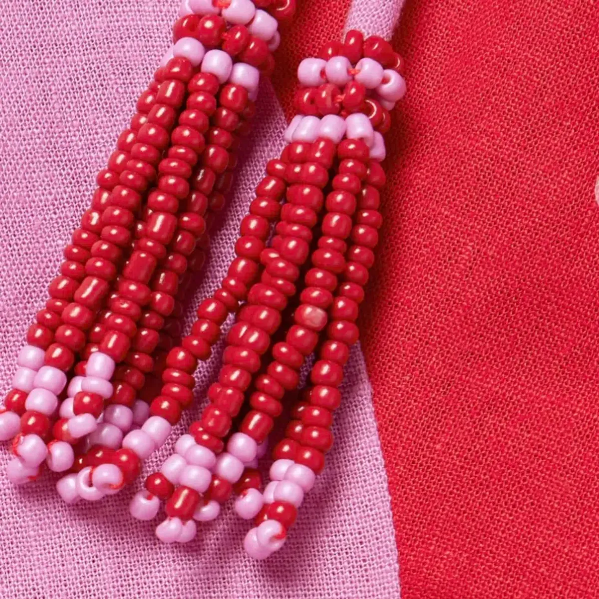 Farm Rio Red Cut-Out Flower Dress Floral Size 6 - Image 4