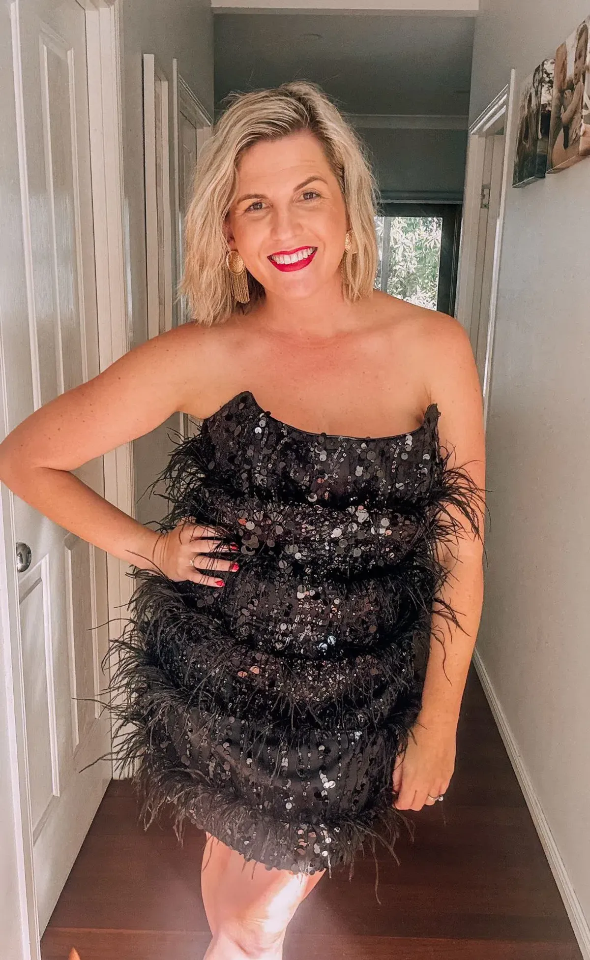 Eliya the Label Tiffany Dress Black XXL/AU 14 - Image 1