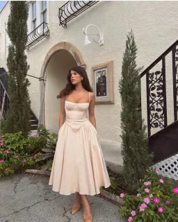 House Of CB Samaria Corset Sundress Vintage Cream Size AU 8 for rent on The Volte - image 3