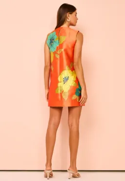 Alemais Piato Mini Dress in Marigold Size 8 for rent on The Volte - image 2