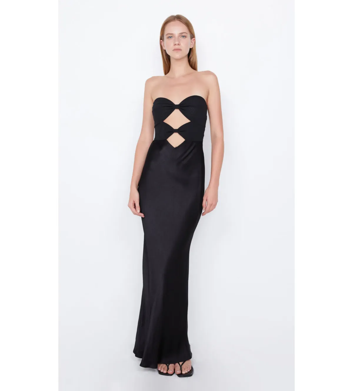 Bec & Bridge Halle Strapless Dress Black Size 16 - Image 1
