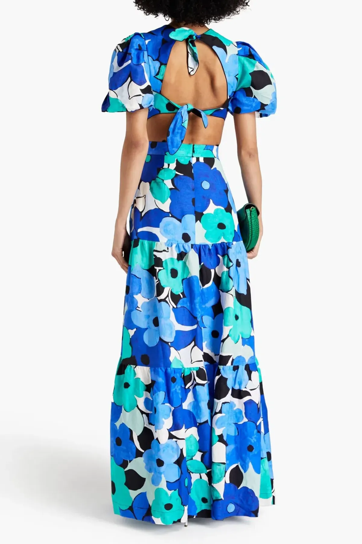 Rebecca Vallance Puglia Floral-print Maxi Dress Size 16 - Image 2