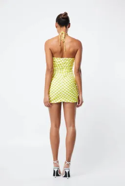 Mossman Check On It Dress Green Size 10 for rent on The Volte - image 6