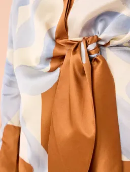 Sir the Label Sorrento Shirt Dress Scarpia Print Size 8 for rent on The Volte - image 5