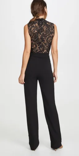 MISHA Josie Jumpsuit Black Size 4/XXS for rent on The Volte - image 3