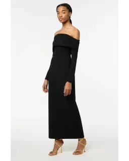Manning Cartell Another Time Off-shoulder Dress Black Size AU 6 for rent on The Volte - image 2