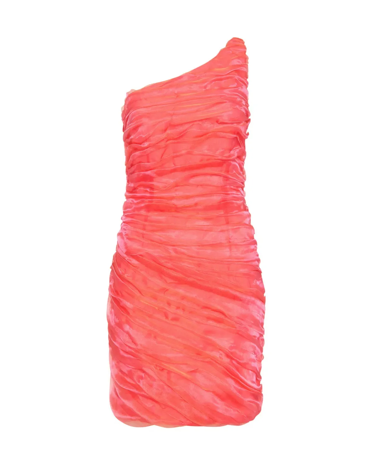 Aje Mercury Dress in Coral Size AU 10  - Image 6