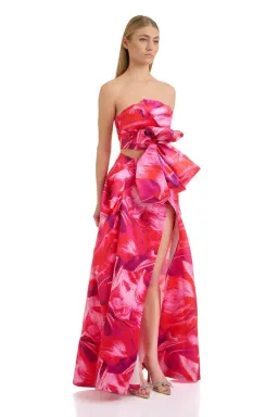 Eliya The Label Capri Skirt & Zabana Top Set Pink Multi Size L/ AU 12 for rent on The Volte - image 3