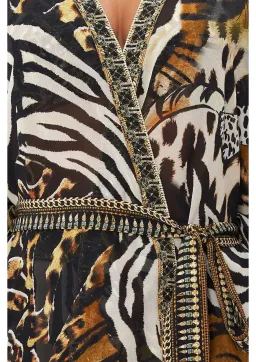 Camilla What's New Pussycat High Low Layer With Tie Multi Size M/ AU 12 for rent on The Volte - image 3