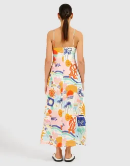 Roame Isla Dress Print Size 8 for rent on The Volte - image 3