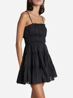 Aje Breathless Mini Dress Black Size 14 for rent on The Volte - image 2