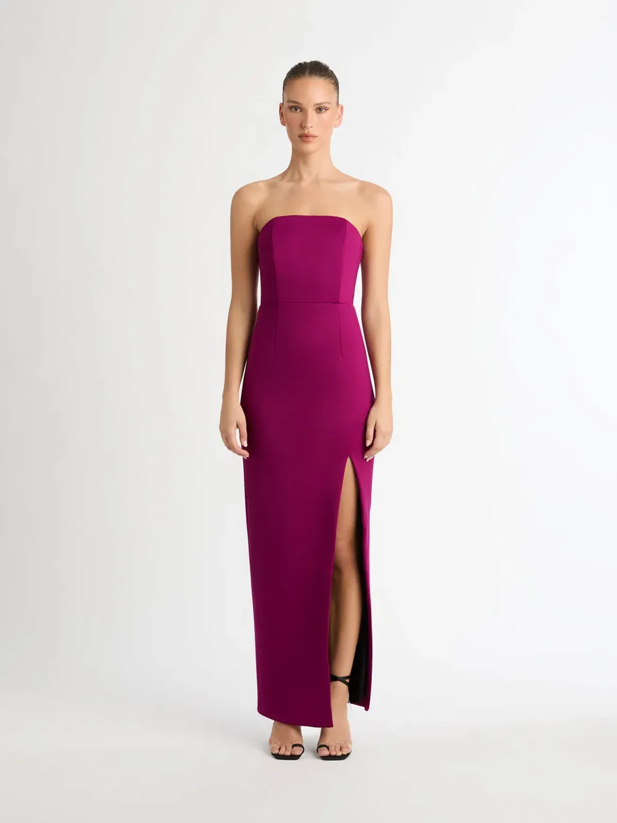 Sheike Charlie Gown Magenta Size 12 - Image 1