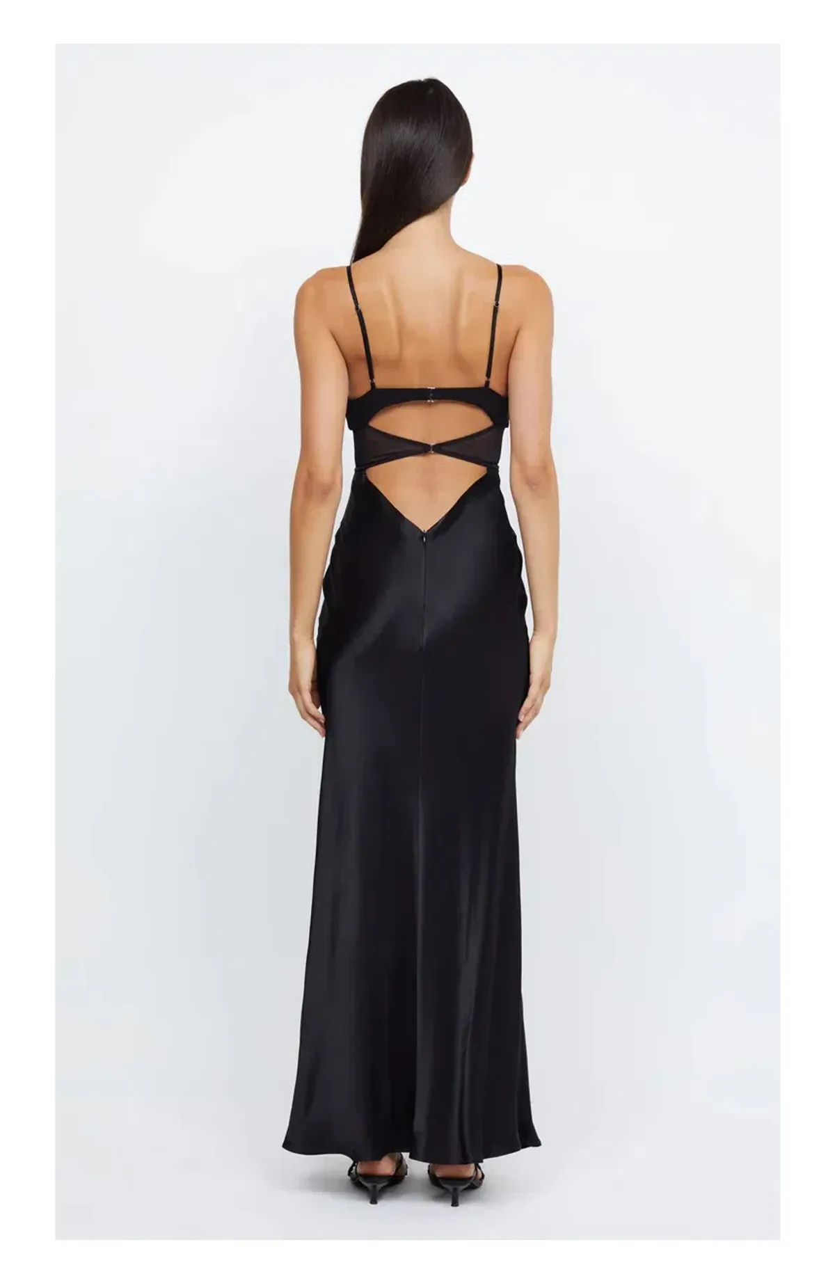 Bec and Bridge Ashton Cut Out Dress Black Size 6 - Image 2