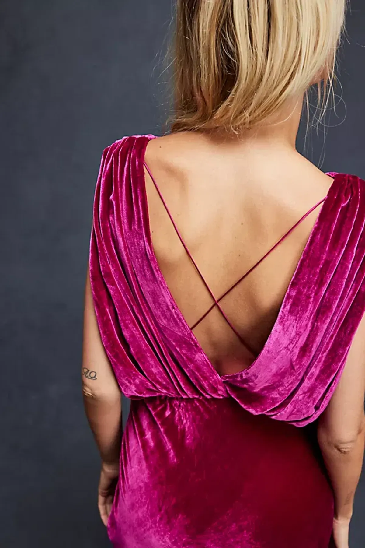 Mes Demoiselles Travis Dress in Fuchsia Size 6 - Image 2