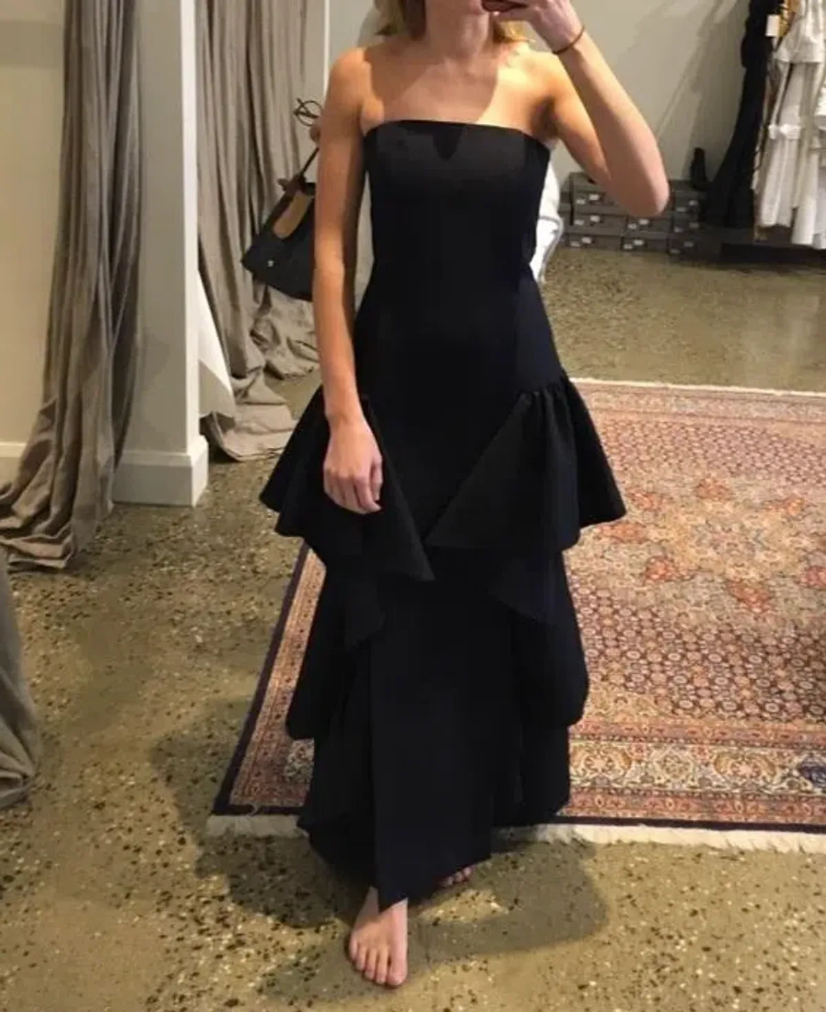 Acler Bauer Formal Dress Navy Size 6  - Image 2