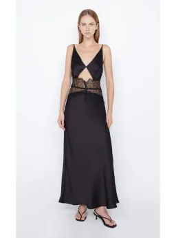 Bec & Bridge Camille Maxi Dress Black Size AU 10 for rent on The Volte - image 1