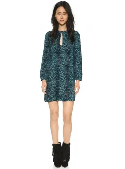 Zimmermann Esplanade Teardrop Shift Dress in Leopard Print Size 1 / AU 10 for rent on The Volte - image 1