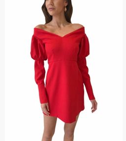 By Kane Fortune Dress Red Size AU 6 for rent on The Volte - image 3