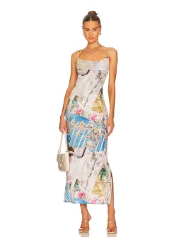 Miaou X Paloma Elsesser Thais Dress in Baroque Size S / AU 10 for rent on The Volte - image 1