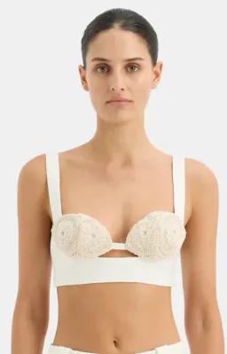 Sir The Label Atacama Bralette Size 2 & Midi Skirt Size 1 Set Natural for rent on The Volte - image 5