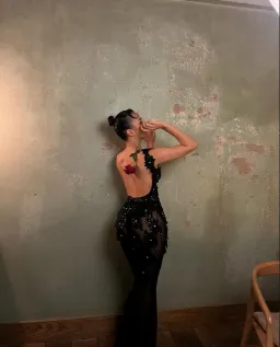 Cherie Ciara Maxi Dress Black Size S / AU 8 for rent on The Volte - image 4