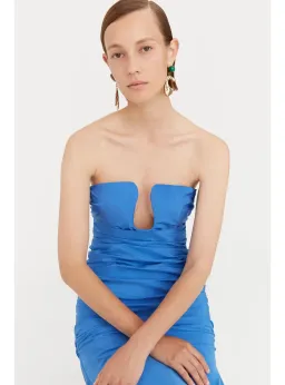 Sir The Label Caris Gown Blue Size 2 / AU 10 for rent on The Volte - image 2