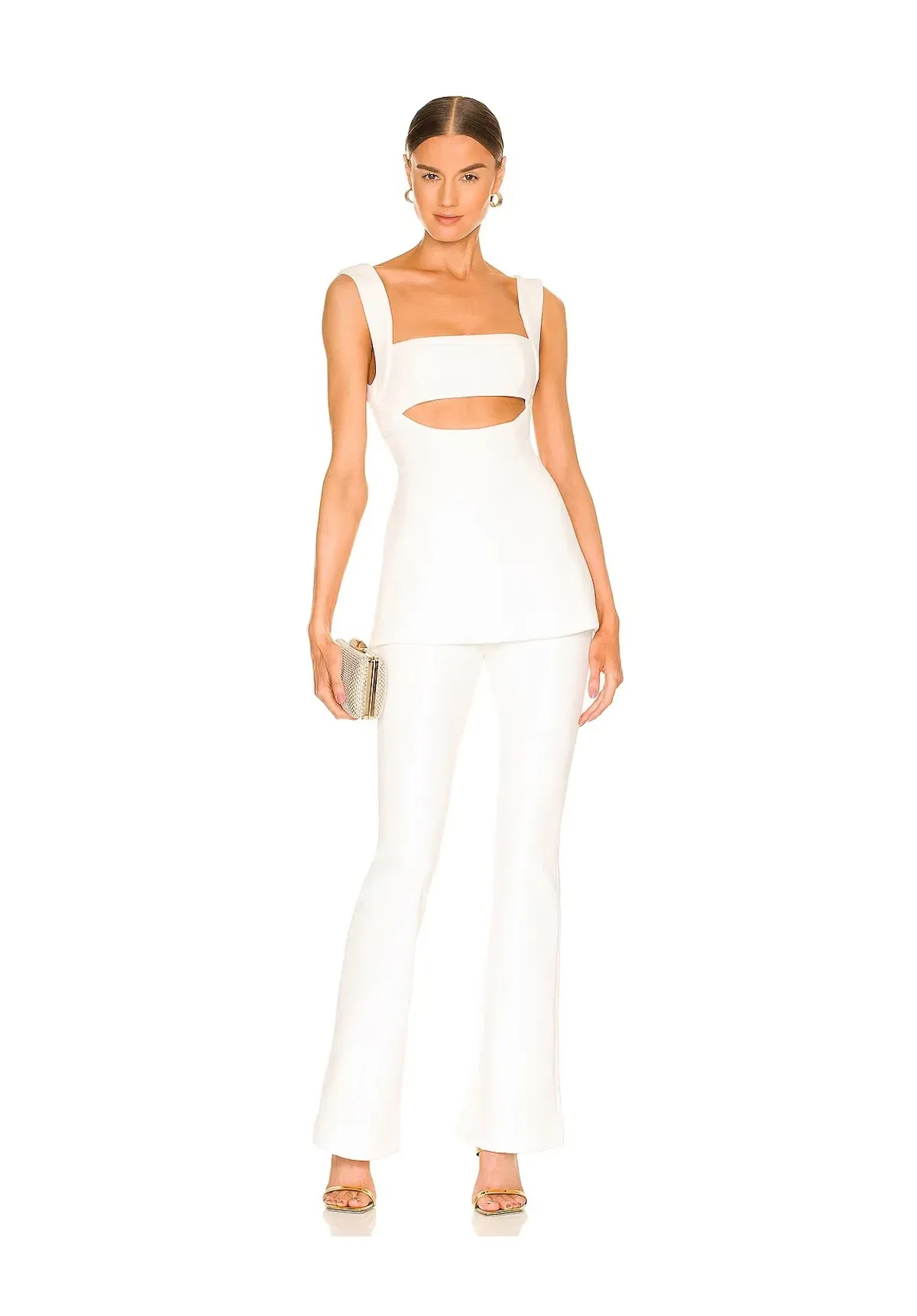 Misha Costanza Jumpsuit White Size 10/M - Image 1