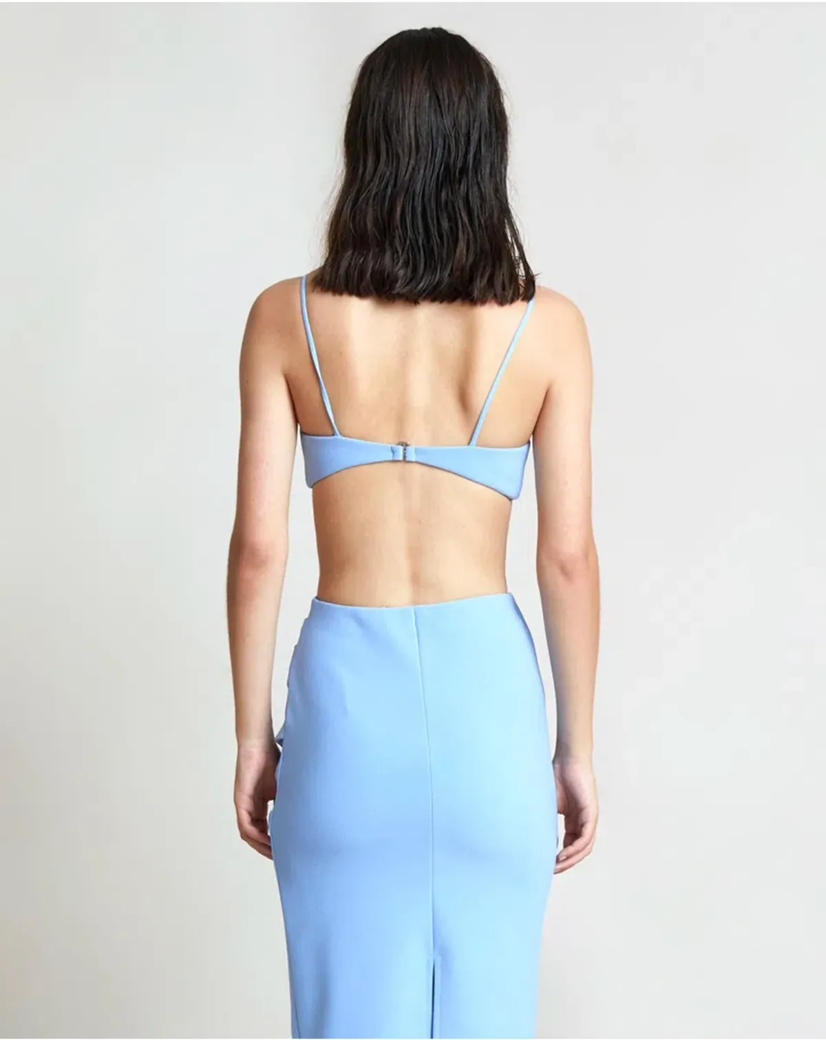 Bec and Bridge Noa Bralette and Midi Skirt Set Blue Size AU 6 - Image 5