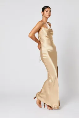 Winona Cheri Dress Gold Size XS / AU 6 for rent on The Volte - image 2
